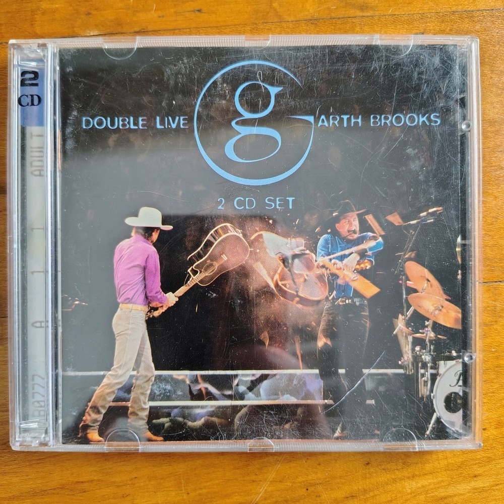 Garth Brooks Double Live 2 CD Set Limited Commemorative Package Reunion Arena 91